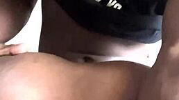 Real Quickie Sex with African College Girl Students Fucking in Break Time