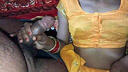 Uh, the father-in-law pounded that desi bhabhi's smooth pussy all night long with rough fingering and fucking