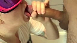 dickflash in the bathroom turns into wild adventure part 1