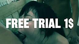 naughty japanese stunner yui kasuga delivers a surrendering blowjob at the wild party. her asian skills turn it into a pleasure feast.