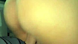 Latina girlfriend gives sloppy blowjob after morning coffee