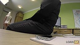 Loan4k Handles Lingerie Shop Deal With Naked Interview And Hidden Cam Arrangement!