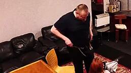 caught on security cam shows quick office doggystyle fuck