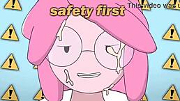 Why does Adventure Time Princess Bubblegum suck Finn's big cock for sex?