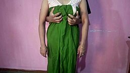 viral desi indian bhabhi gets fucked by husbands friend in rough doggy style, newly married housewife cheats with huge tits natural tits hairy pussy in homemade romantic oiled massage quickie