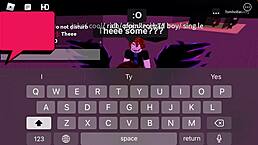 Wow, hot Roblox sex with big tits and monster cock!