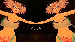 hey check out vtuber minnah mia dancing live on cam, super fun vibes 😊