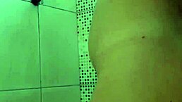 Young woman displays her appealing features in a solo showcase.