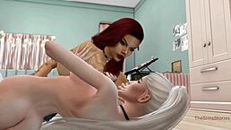 why are these horny latina lesbians catfighting with big tits and puffy pussies??