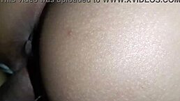 This teen amateur takes it very deep in her ass during sexy one-on-one pornstar creampie action