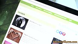 busty milf queening cute stepdaughter with big tits and shaved pussy in full movie storyline