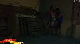 Husband arrives home tired while neighbor handles the anal work on chubby Brazilian BBW with big ass and tits