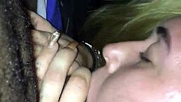 Car chat with a white girl in the vehicle