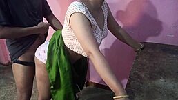 viral desi indian bhabhi gets fucked by husbands friend in rough doggy style, newly married housewife cheats with huge tits natural tits hairy pussy in homemade romantic oiled massage quickie