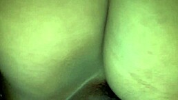 amateur guy gives his wife homemade anal and vaginal creampie. she takes it deep in her pussy while moaning in the bedroom.