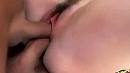 green-eyed beauty with stunning face craves double penetration in asshole and pussy