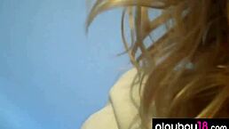 busty australian beauty lisa seiffert starts posing outdoors to show off her hot naked body with big tits