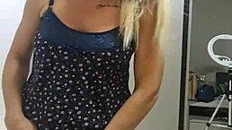 i cant believe how cute this blonde milf alineflavio looks fingering herself in homemade update from august 30 2024