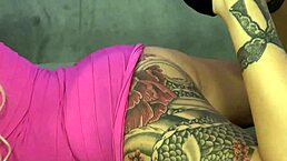 Whoa, Nevaeh Heaven is this hot tattooed babe from Xpanded TV showing off her big tits