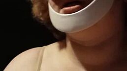 Free video for you shows horny wife in wet solo webcam action at home.