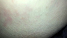 Barley legal petite 18+ teen sleeps over and gets deep creampie from stepdad in pov missionary!