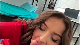 Perfect ass college girl serena sterling bends over for doggystyle fuck in dorm