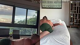 Professional Pussy Eater Sends Her Into Orgasm With Rough Licking Bent Over Doggystyle Interracial Action And Juicy Wet Pussy Dripping