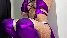 I can't resist my culona madrastra dressed as Starfire for Halloween – time to fuck her hard