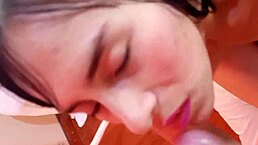 Candyboom always delivers for her fans they wanted to feel inside the video with her saying their name looking at camera and she did it her fan asked she knelt and enjoyed it willingly