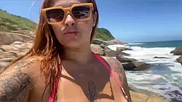 i sucked that monster cock on the beach with everyone watching