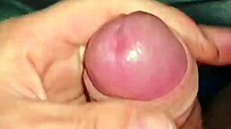 I feel so aroused watching this two finger jack off demonstration with homemade cock solo action.