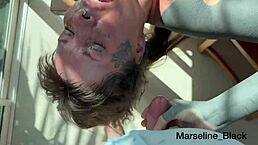 I Feel So Intense When Getting Fucked In The Throat On The Table With Rough Blowjob And Cum In Mouth Part 1