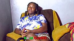 I spread my legs wide for that intense pussylicking orgasm during my Naija porn casting