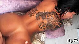 Why is this Colombian gym fitness babe giving her ass to me after rough doggystyle?