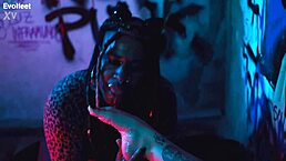 Oh god, this latina goddess chokes on deepthroat while gagging in femdom feet worship!