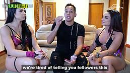 A Rainha Do Sexo Anal Do Brasil � Flagrada Chupando A Buceta De Um Famoso Apresentador De Tv Nos Bastidores De Uma Entrevista  