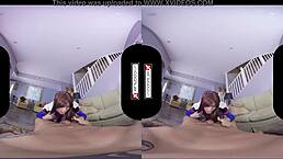 I love pounding that Overwatch DVA cosplay gamer girl pussy in VR immersion.