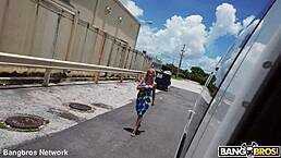 Someone is fucking the brains out in this clip with blonde milf and hairy beaver creampie