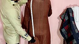 oh man, that desi bhabhi got fucked by the tailor after he touched her pussy by accident