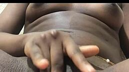 oh yeah, this horny babe is masturbating her wet pussy