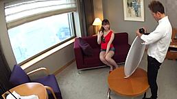 High Height Big Breasted Japanese College Student Model Audition 2