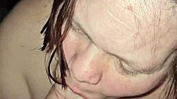 gilf gives a sensual blowjob in this intimate scene