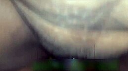 The father-in-law forcefully takes his son's wife in a intense encounter on the bed.