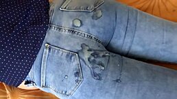 Why does stepmother refuse pussy fuck fearing pregnancy so I finish with cum on her ass?