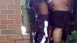 Suggestive Thick Pastor's Wife Spreads Wet Pussy For Monster Cock Fucking Outdoors Near Church