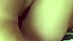 Blonde beauty in lingerie bends over for deepthroat and doggystyle pussy licking with heels on.