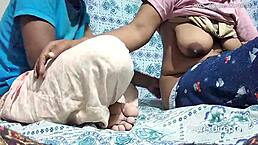 Indian Doctor And Nurse Explore Intimate Moments In Bedroom With Big Black Cock Action