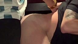 Well-endowed guy recognizes me at the cinema but asks to record a video of intense fucking