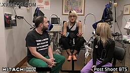 Sophomore channy crossfire do you get mandatory hitachi orgasm from doctor tampa in solo asian fetish close-up?