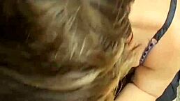 Check out this mature blonde European babe owning blowjob compilations in sexy lingerie at outdoor spots!